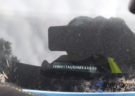 2017 Volkswagen Golf Alltrack из США, поврежденный, VIN 3VWH17AU5HM544638